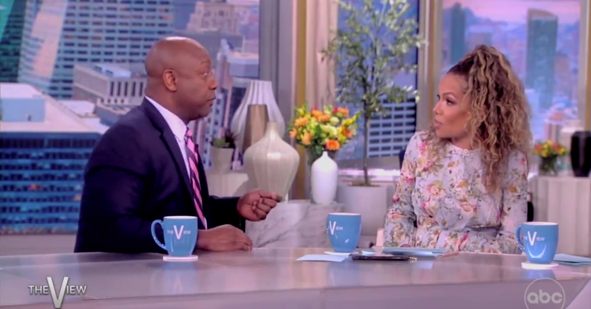 Watch: Tim Scott Goes on ‘The View’ and Confronts Hosts Over Their Comments About Race