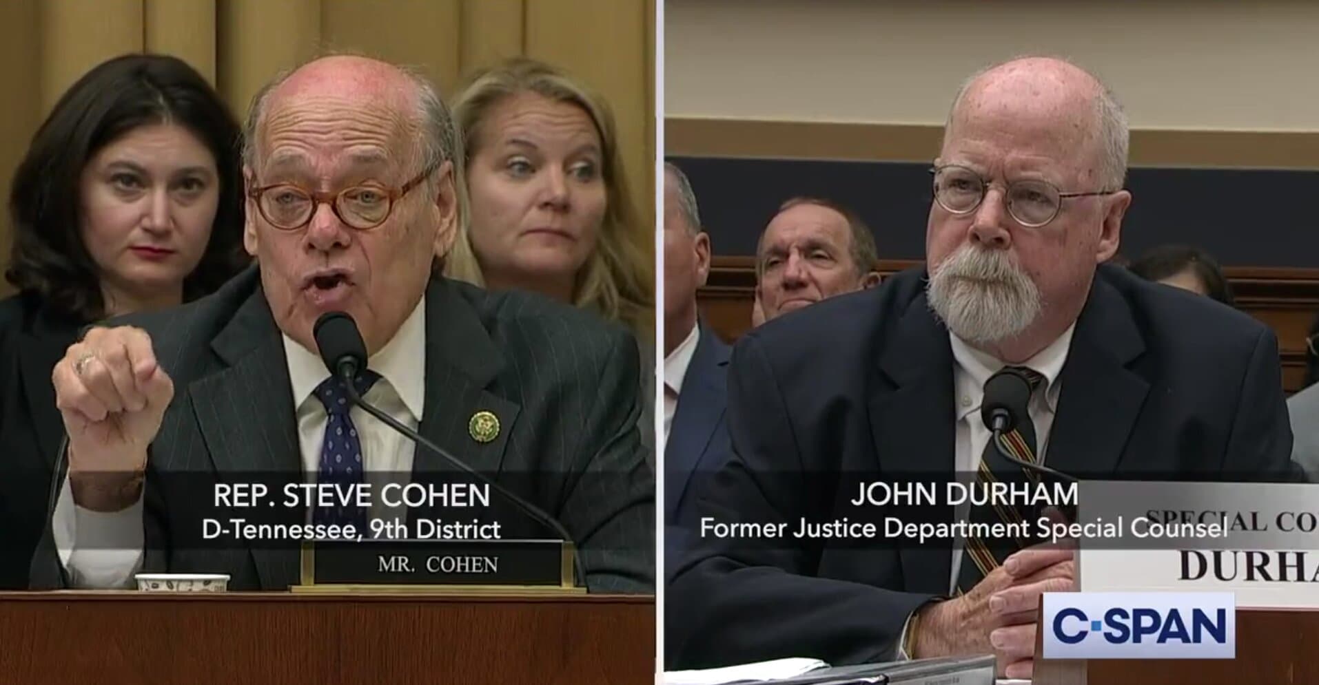 Watch: Durham Receives Applause for His Response to Dem’s Warning About Damage to His Reputation