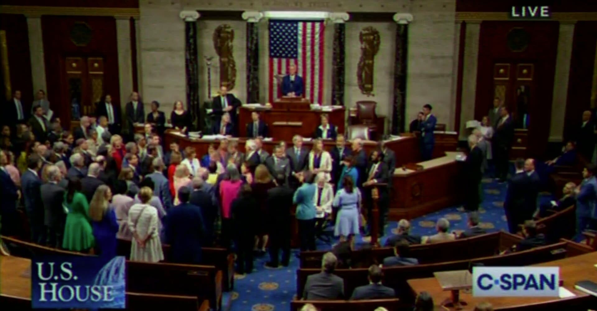 ‘Shame!’: Dems Protest After House Votes to Censure Schiff