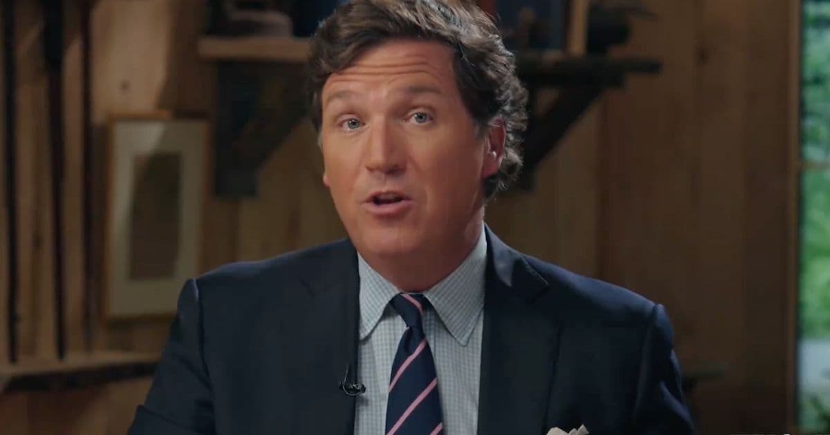 Watch: Tucker Carlson Takes Aim at the ‘Wannabe Dictator’ Joe Biden in Latest Twitter Show
