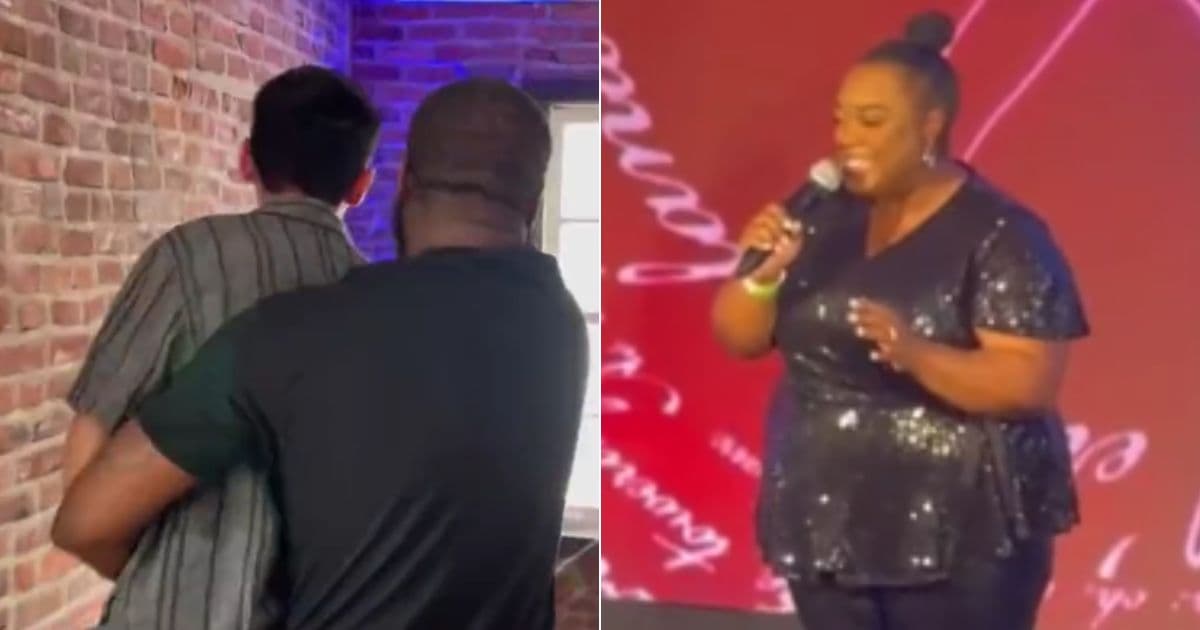 Watch: Trans Activist Carried Out Like a Child After Interrupting National Anthem at Event