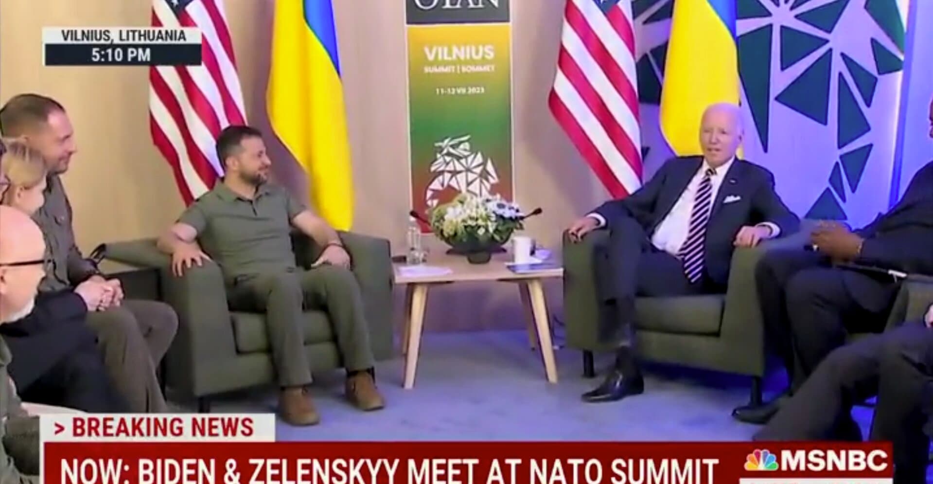 Biden Mocks Reporter for Asking Zelenskyy About How Soon Ukraine Wants to Join NATO
