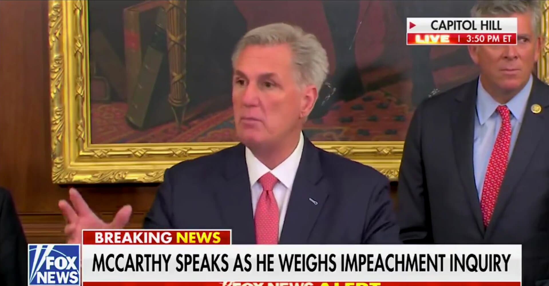 ‘You’re Wrong’: McCarthy Corrects Reporter for Claiming He ‘Floated’ the Idea of Impeaching Biden