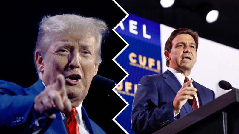 Trump Team Accuses DeSantis’ Campaign of ‘Unholy Alliance’ With Biden DOJ