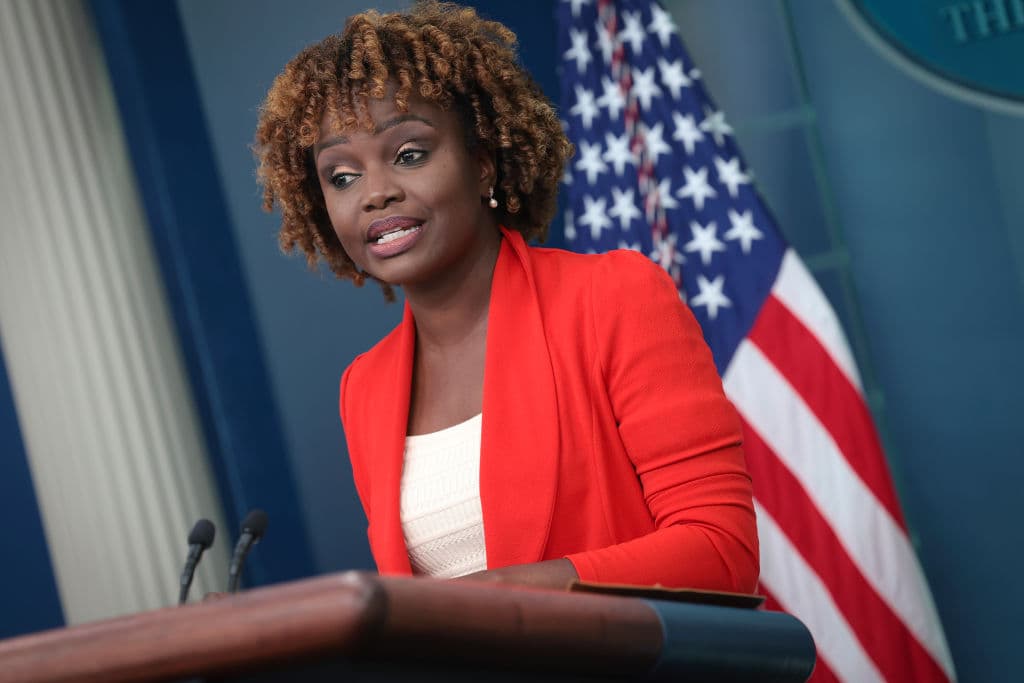 Riley Gaines Slams Karine Jean-Pierre Over Response to Transgender Athletes