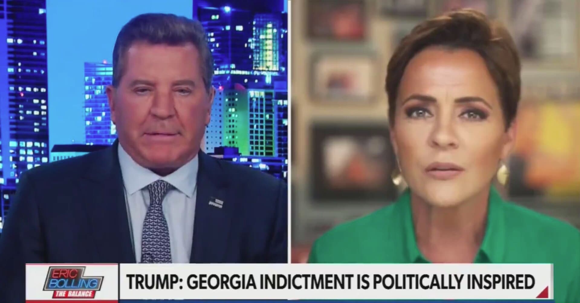 Kari Lake Criticizes Pence for Not Defending Trump After His Fourth Indictment