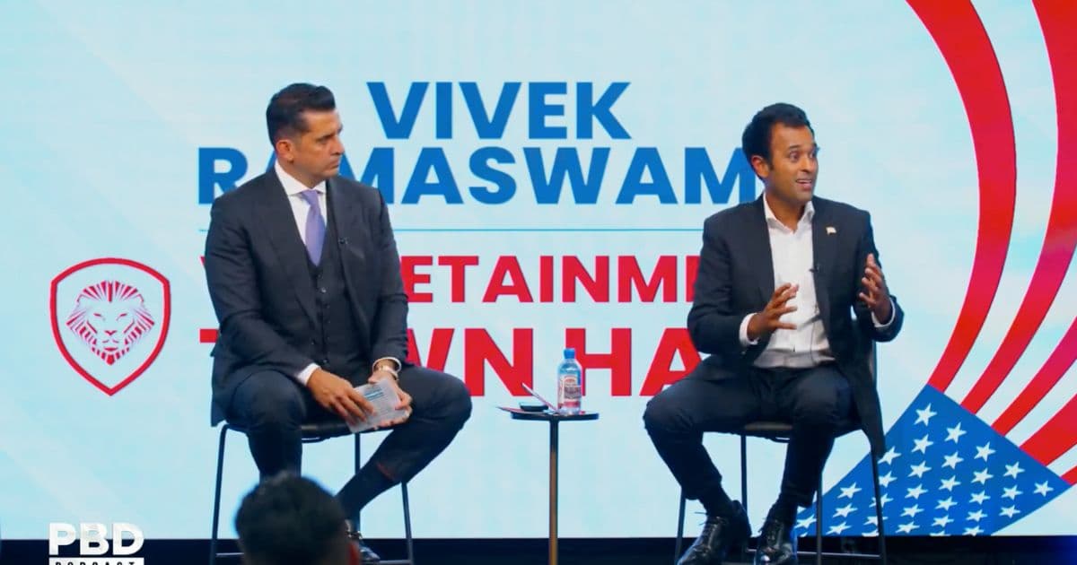 Voter Confronts Ramaswamy About Faith During Town Hall: ‘I’m Not Running to Be Pastor-In-Chief’