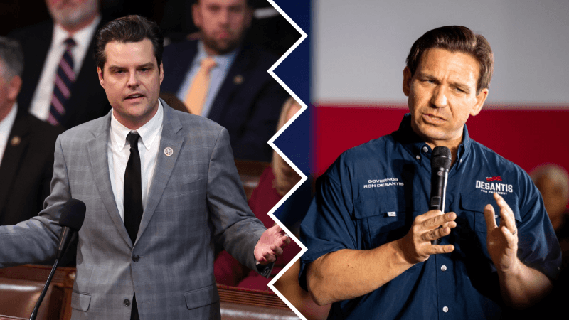 Matt Gaetz Mocks ‘Thirsty’ DeSantis for Inviting Harris to Discuss Florida’s Black History Standards