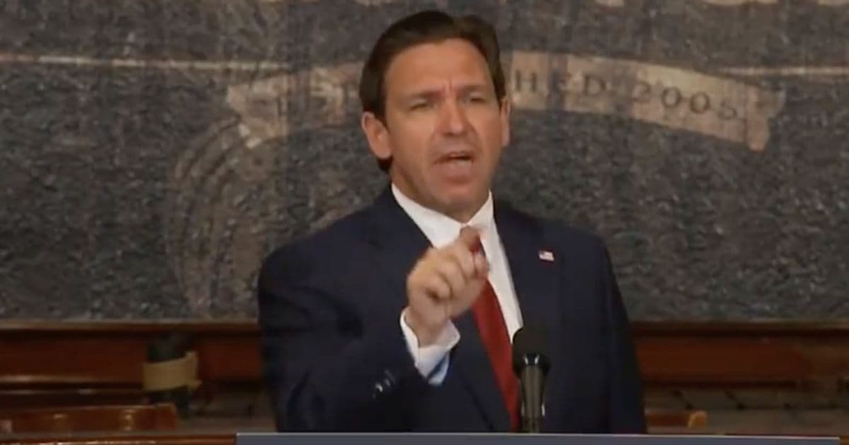 DeSantis Torches ‘Left-Wing Activist’: ‘I Will Not Let You Accuse Me of Criminal Activity’