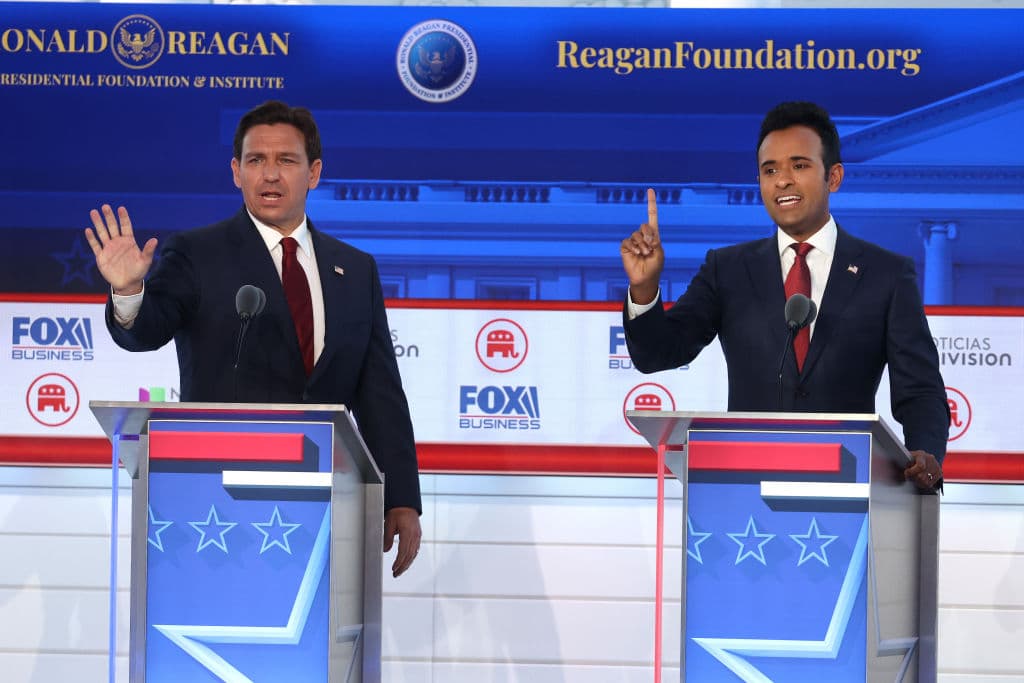 DeSantis Shuts Down Debate Moderators Asking Candidates to ‘Vote’ Opponent ‘Off the Island’