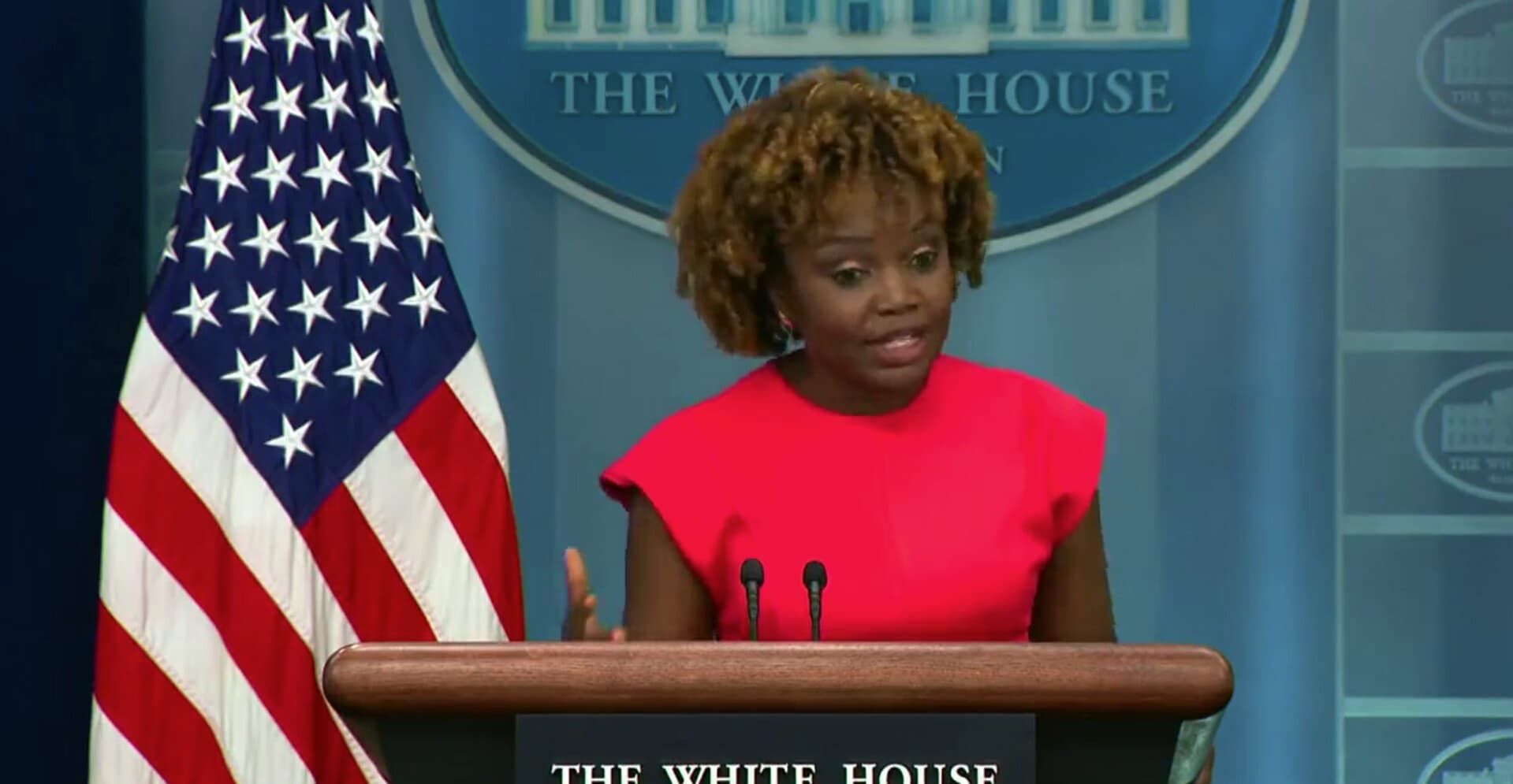 Jean-Pierre Insists Biden Left Medal of Honor Ceremony Early Due to COVID Precautions