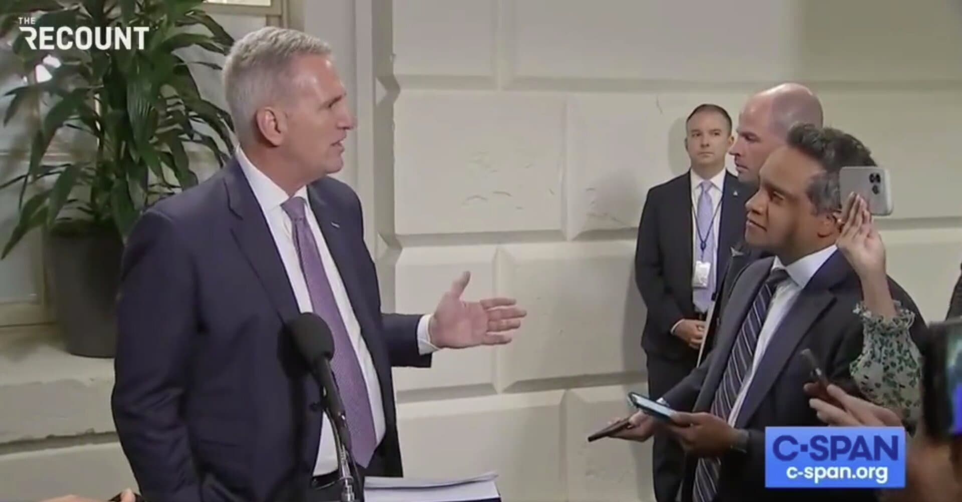 Watch: McCarthy Spars With CNN Reporter Over Why He ‘Changed’ His Position on Impeachment
