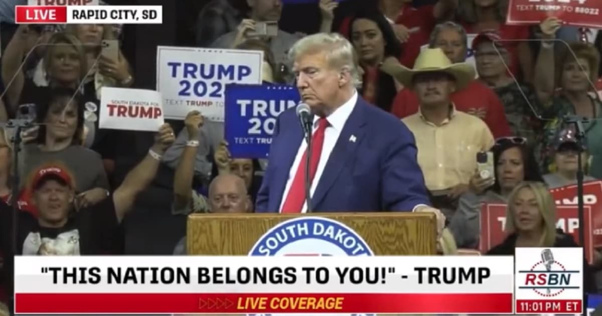 Watch: Was Trump Overcome With Emotions When Talking About America As ‘Nation in Decline’?