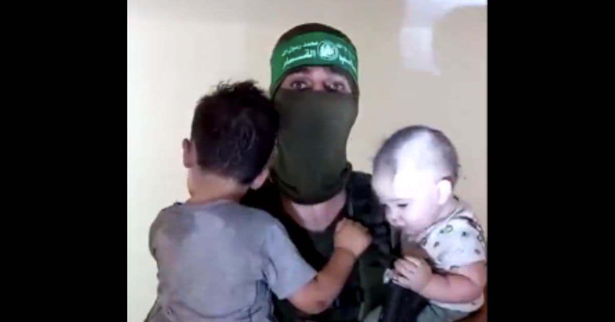 Hamas Releases Chilling Footage of Militants Holding Babies as Israel Is Forced to Make a Horrifying Choice