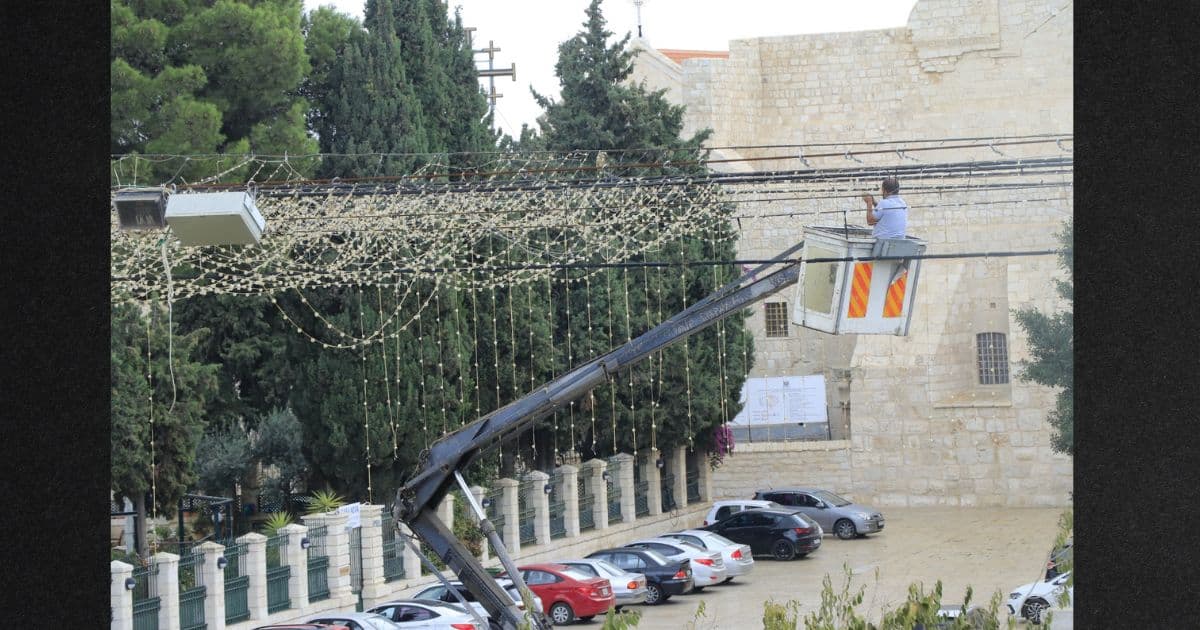 Christmas Decorations at Jesus’ Birthplace Torn Down as Bethlehem Casts Its Lot with Hamas