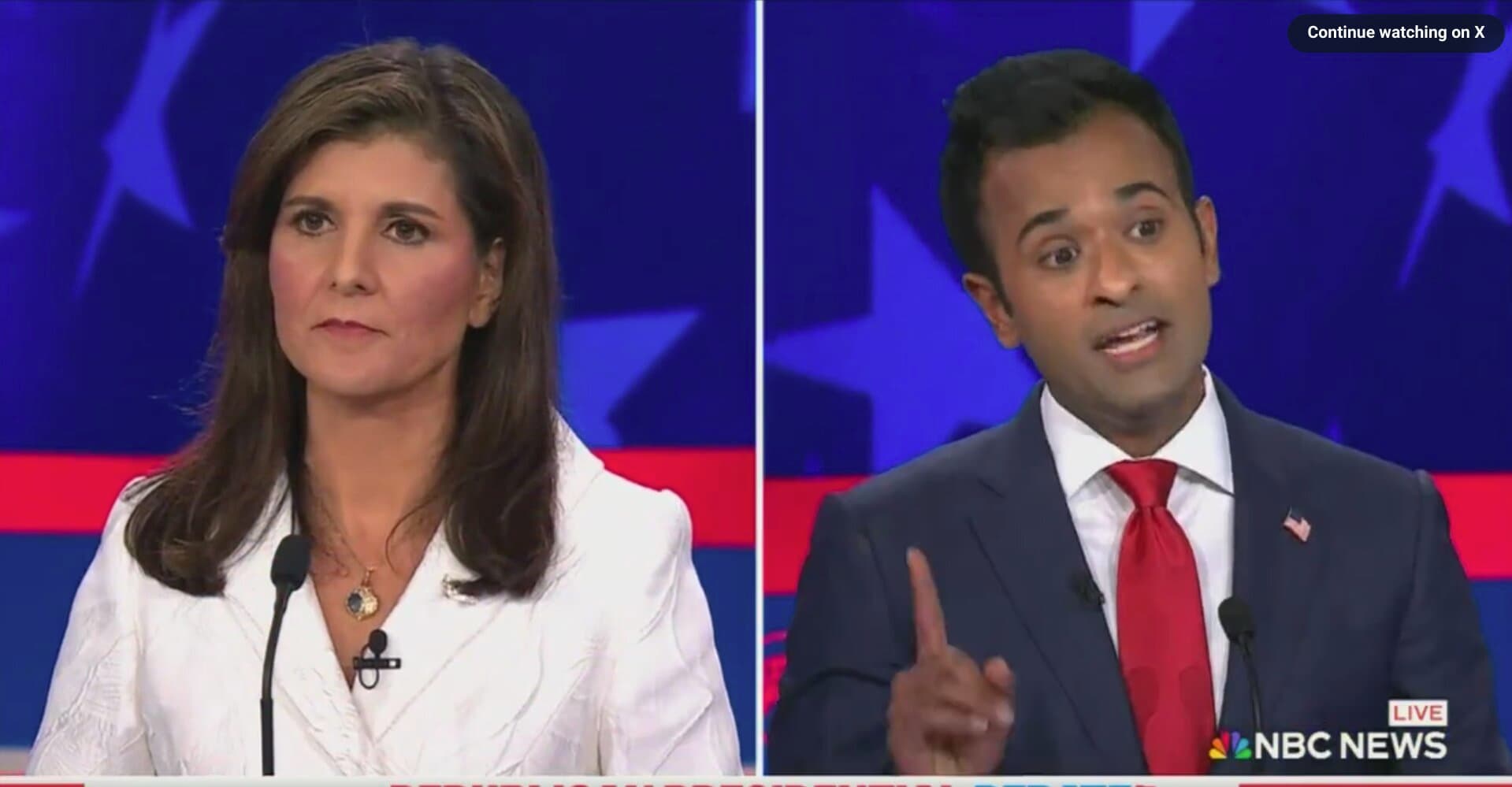 Ramaswamy Labels Haley ‘Dick Cheney in Three-Inch Heels’ — She Fires Back