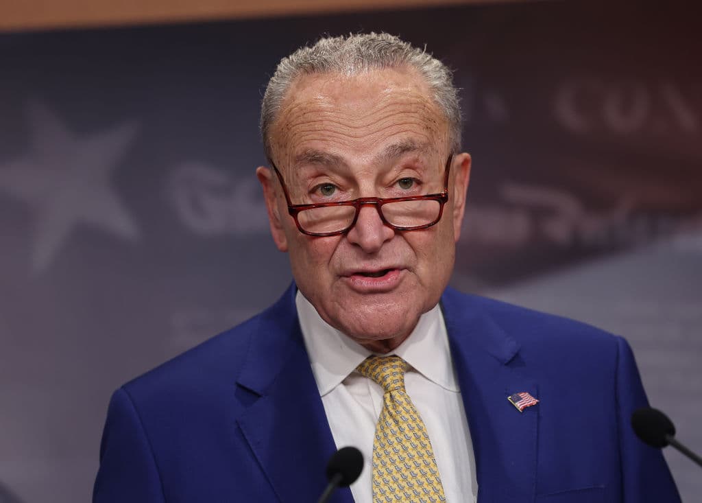 GOP Rep Suggests Schumer Should Be Sent to ‘Serve on the Front Lines’ As He Visits Ukraine