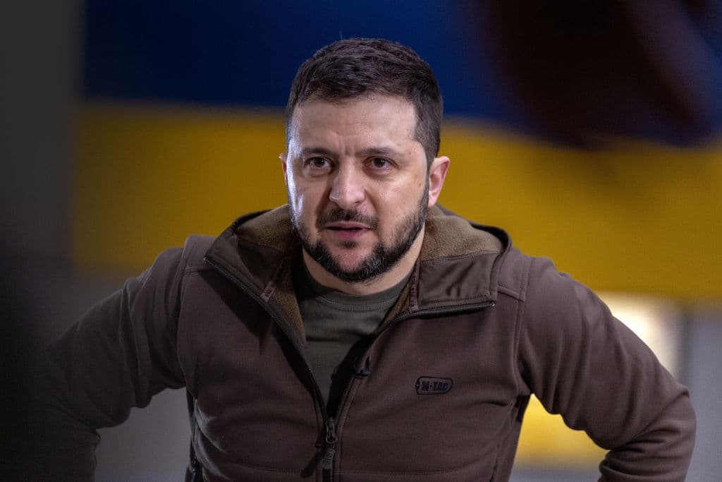 Zelensky Hits Back at Putin for Blame on Attack