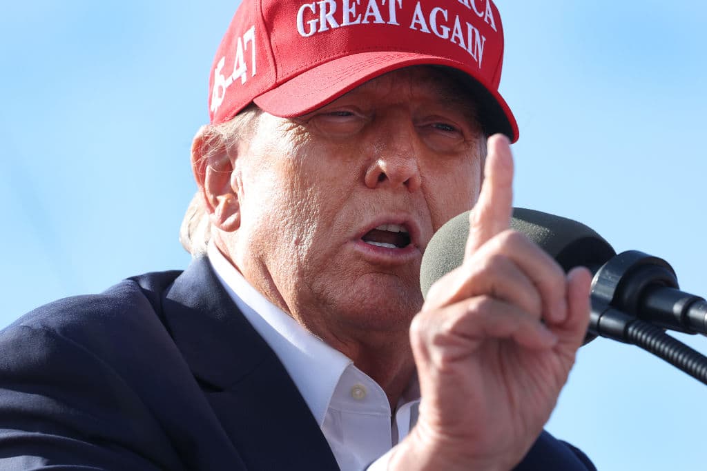 Trump Accuses Biden’s Next-Biggest Opponent of Being a ‘Democrat Plant’