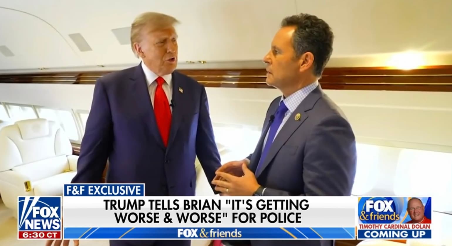 Trump Rips Biden Over Fallen Officer Response 