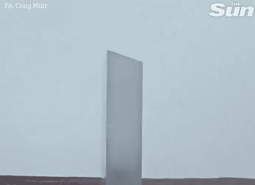 Mysterious Structure Made of ‘Very Fine Metallic’ Material Suddenly Appears on Hilltop, Confusing Locals