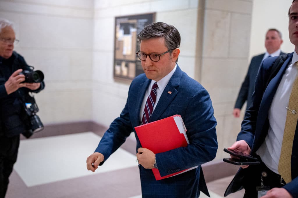 Top House Dems Vow to Help End Marjorie Taylor Greene’s Push to Oust Johnson