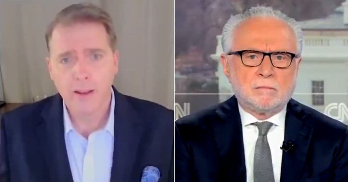 Watch: Pundit Fact-Checks Wolf Blitzer Live on Air After He Lies About Trump’s ‘Animals’ Comment