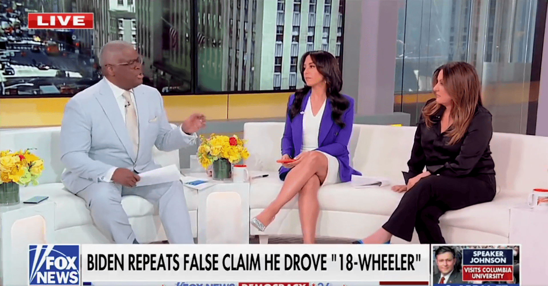 Fox Panel Explodes as Liberal Co-Host Tries to Defend Biden’s Gaffes