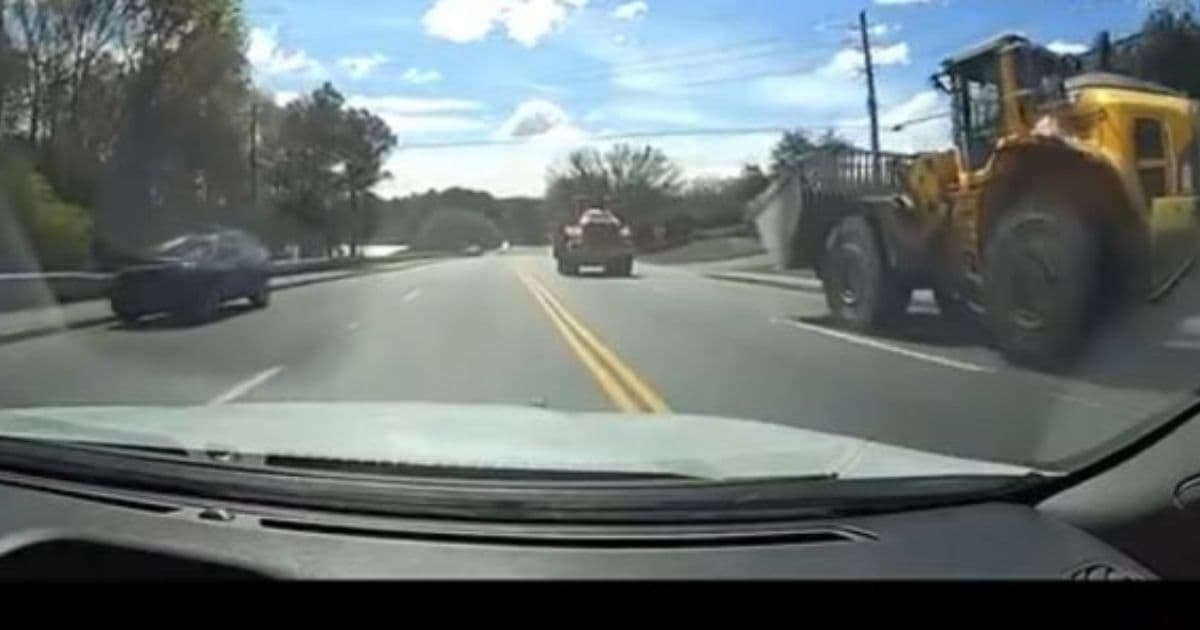 Cops Can’t Stop Stolen Front-End Loader, But Punk’s Luck Runs Out When a Second Piece of Heavy Construction Equipment Rolls Up