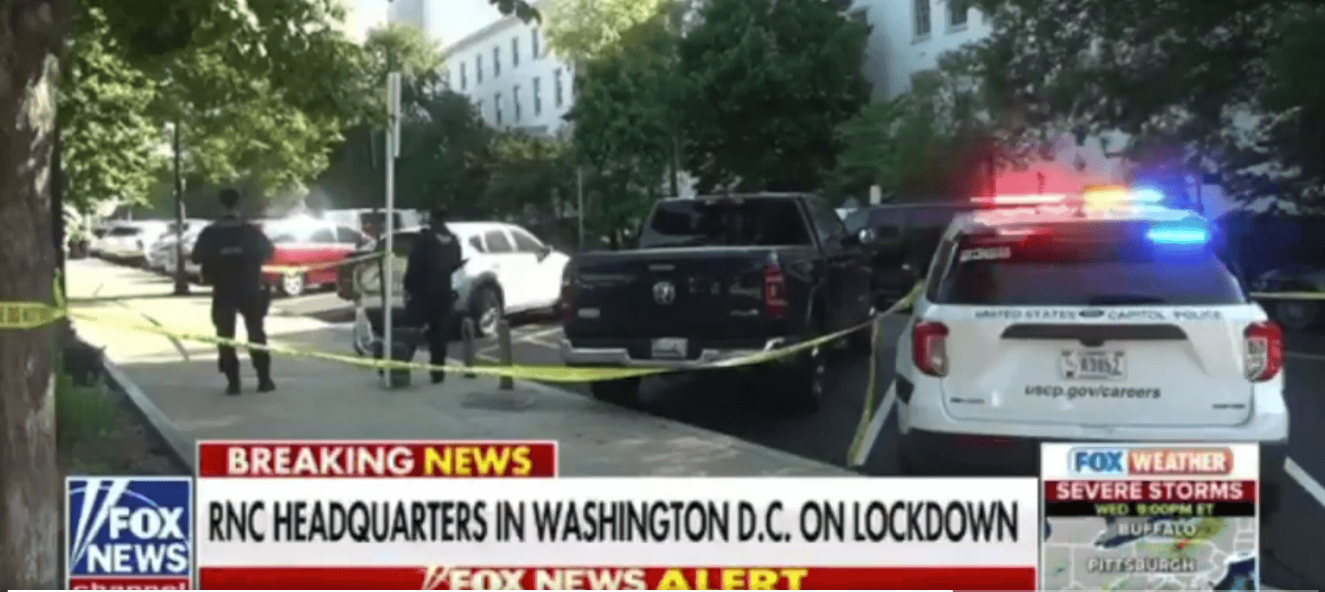 RNC Headquarters on Lockdown