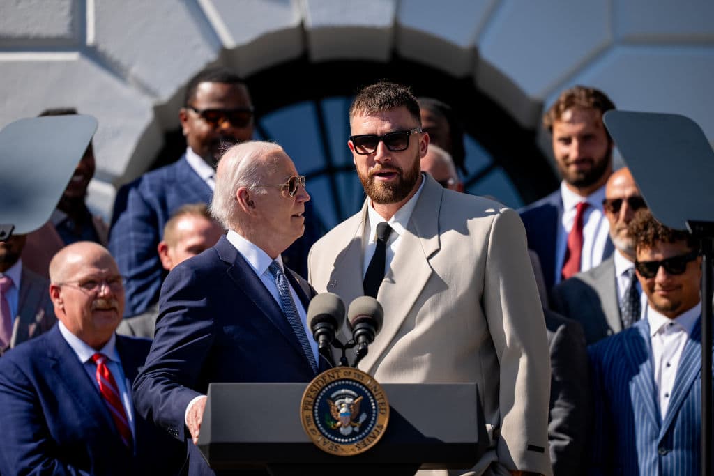 Travis Kelce Shares the Secret Service Was Not ‘Too Happy With Me’ During WH Visit