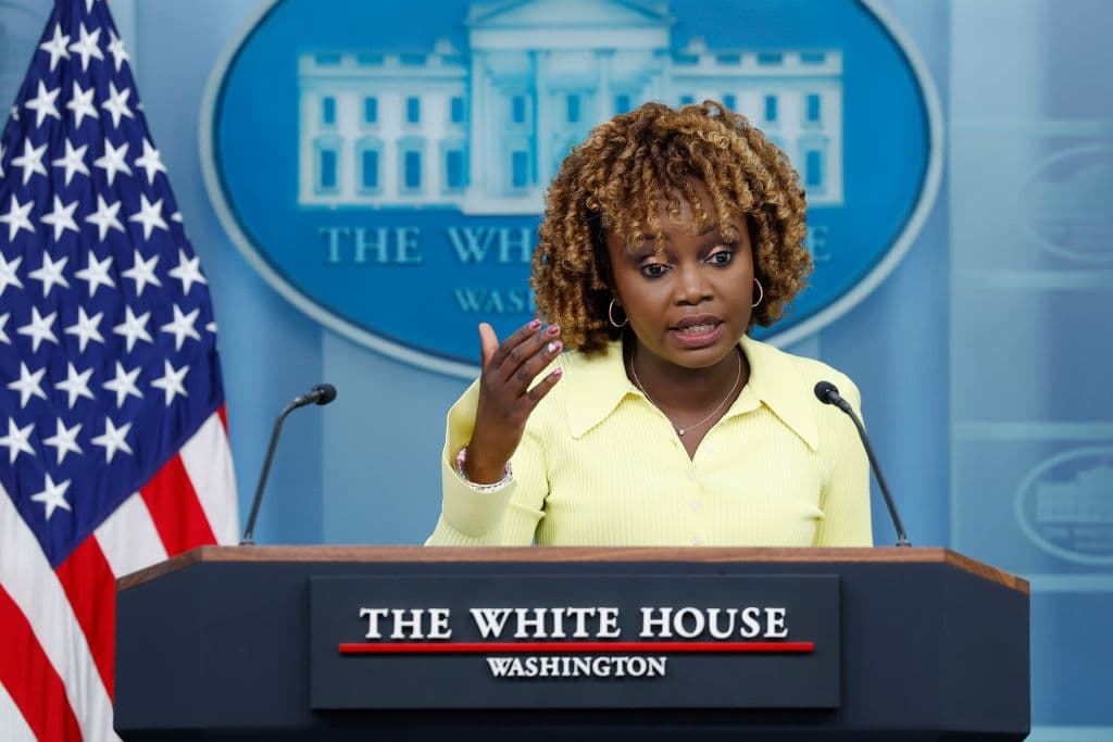 KJP Asked if She Wants to Revise Her Explanation for Why Biden Was Looking for a Dead Congresswoman 2 Years Ago