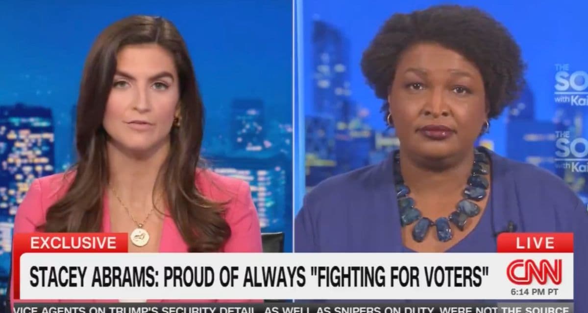 CNN Presses Stacey Abrams About Past Claims She Won the 2018 Gubernatorial Election in Georgia