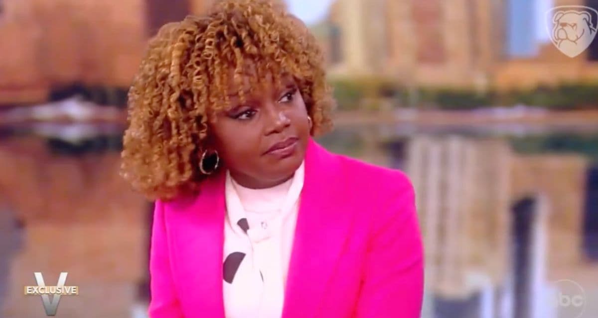 Karine Jean-Pierce Claims It Is ‘Ridiculous’ to Say Biden Cannot Serve Out His Term