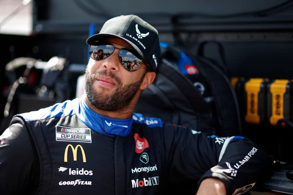 Bubba Wallace Talks Not Engaging in Politics Ahead of Election After Past Trump Statements