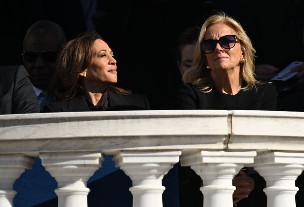 Onlookers Take Note of Apparent Cold Shoulder Jill Biden Gave Kamala Harris 