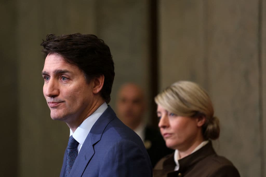 Trudeau Tears up During Announcement