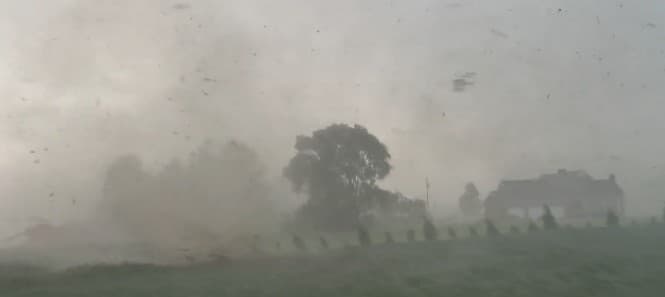 Video: Storm Chaser’s Vehicle Takes Direct Hit From Tornado