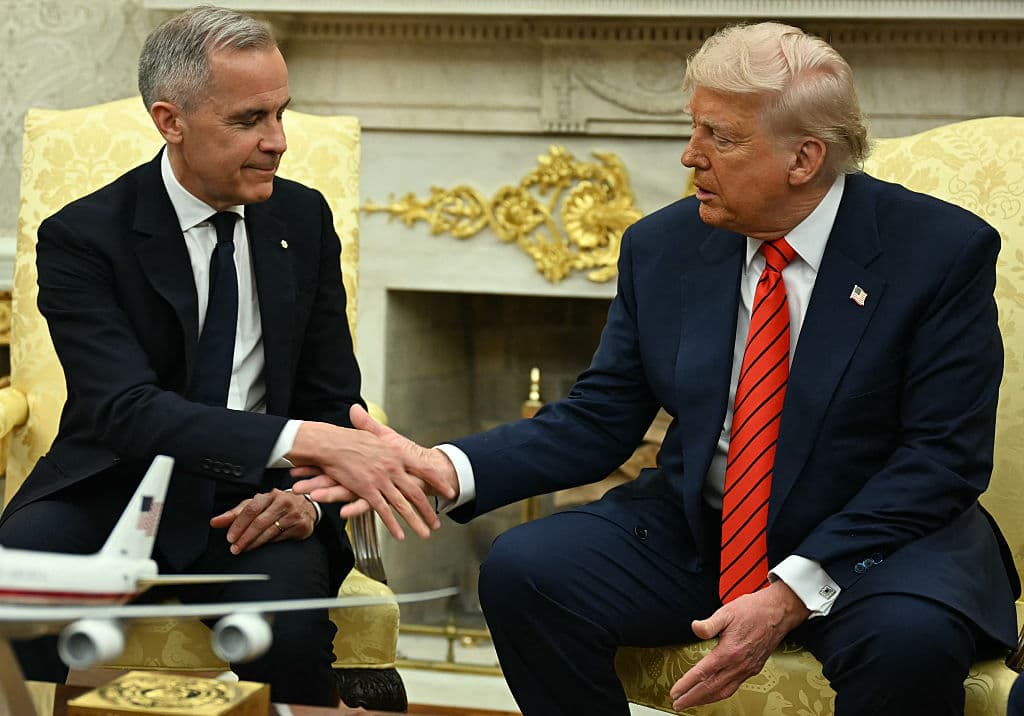 Mark Carney Tells Trump in Meeting Canada ‘Won’t Be for Sale Ever’