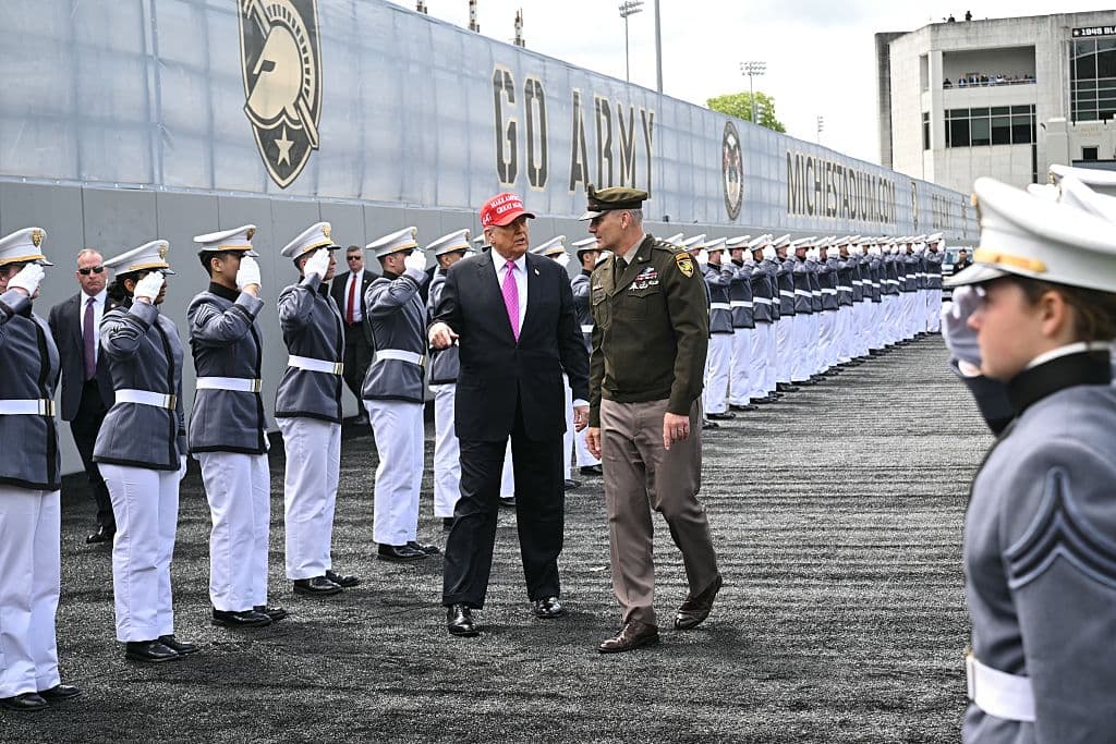 Trump Touts West Point Sports in Commencement Address