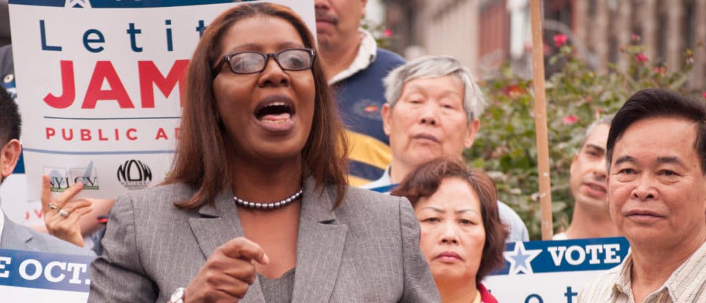 New York AG Letitia James Pleads Not Guilty