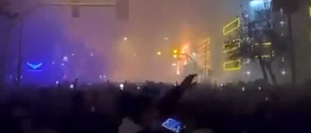 Iranians Burn Down Mosques