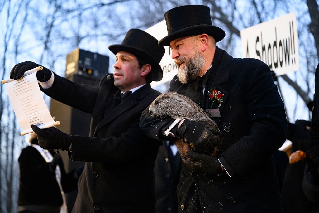 Punxsutawney Phil Predicts 6 More Weeks of Winter