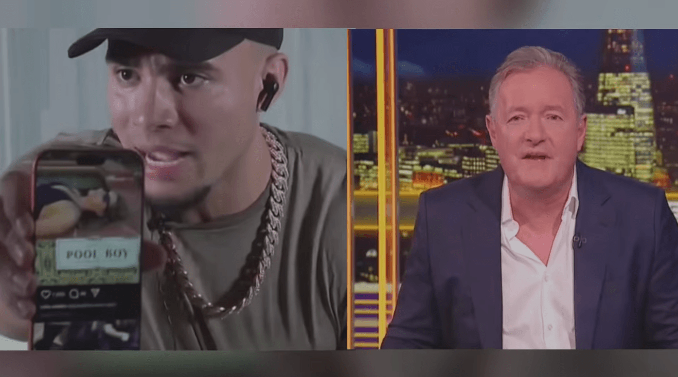 Piers Morgan Storms Off Show After Influencer Targets His Wife On Air
