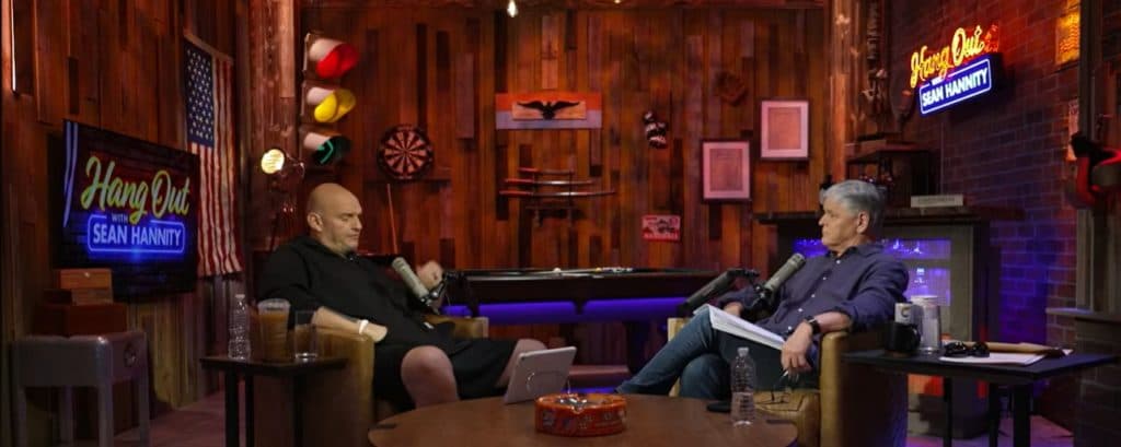 Sean Hannity Apologizes To John Fetterman