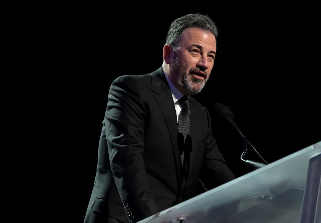 Kimmel Pokes Fun at Trump Joke 