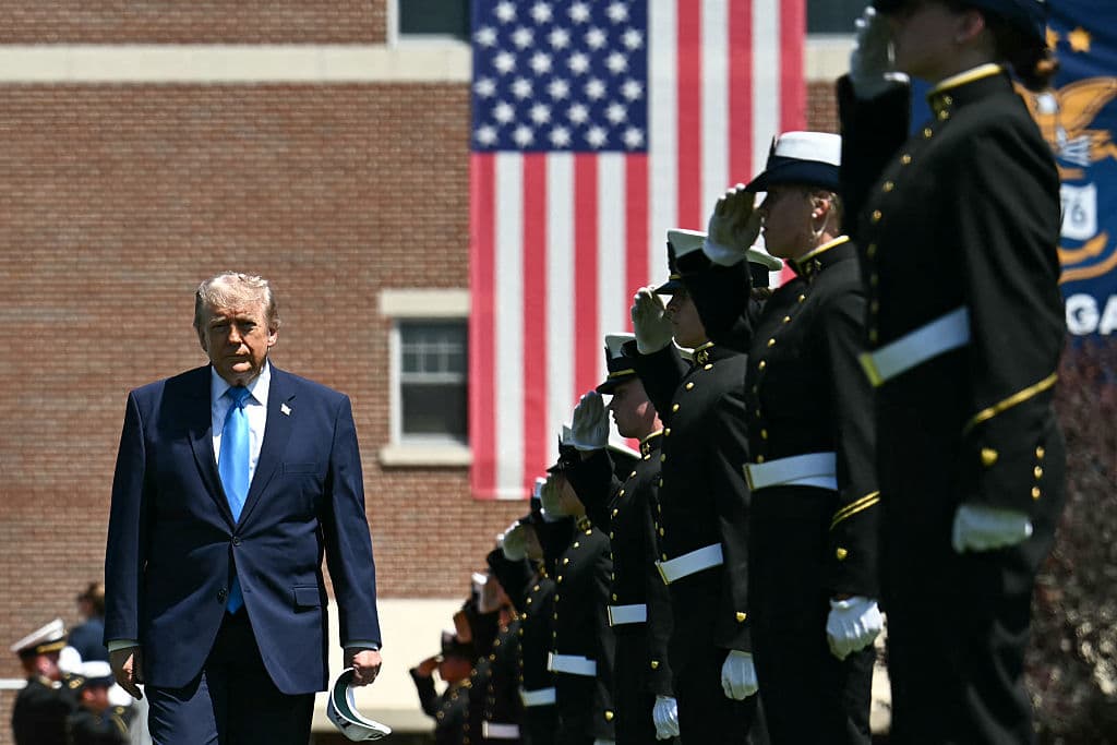 Trump Touts Administration’s Wins in Commencement Speech to U.S. Coast Guard Academy