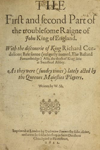 King John — William Shakespeare
