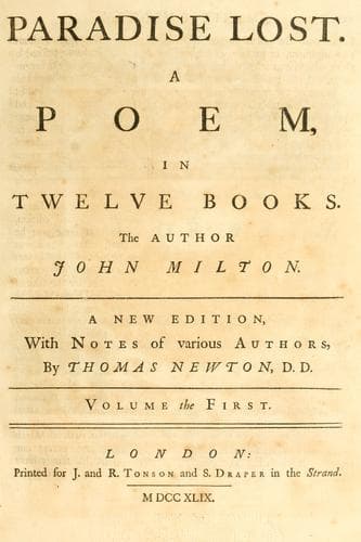 Paradise Lost — John Milton