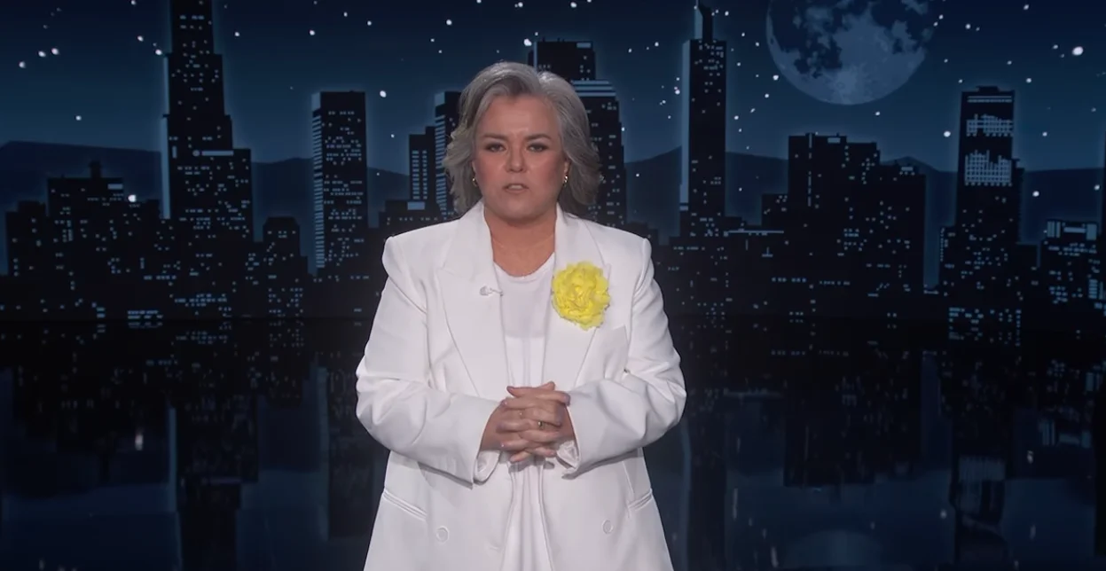 Rosie O’Donnell Takes Final Shot at Trump During ‘Jimmy Kimmel Live!’ Stint